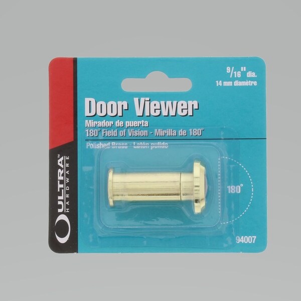Ultra Hardware DOOR VIEWER ZINC 180DEG 94007 Zoro